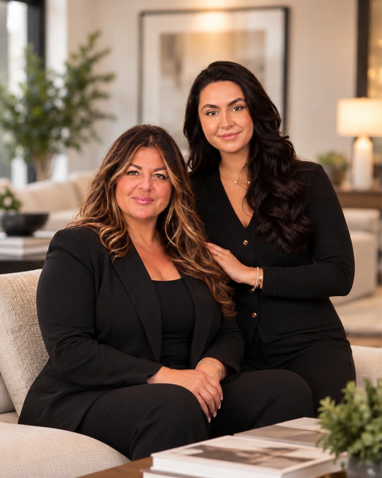 Fatima Gjonbalaj and Sofija Gjonbalaj-Cobaj